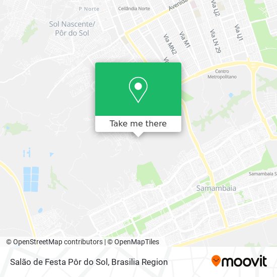 Salão de Festa Pôr do Sol map