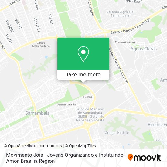 Movimento Joia - Jovens Organizando e Instituindo Amor map