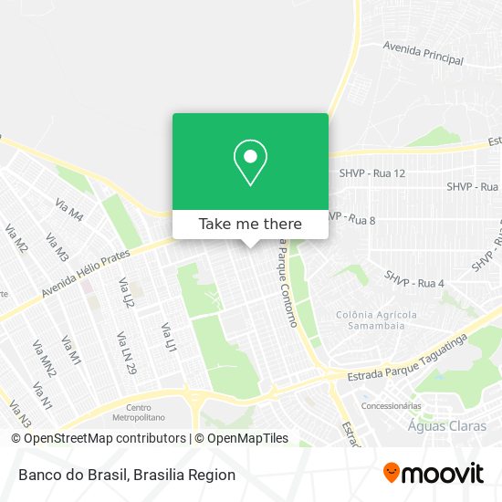 Mapa Banco do Brasil