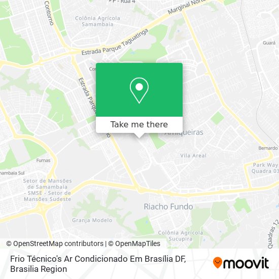 Frio Técnico's Ar Condicionado Em Brasília DF map
