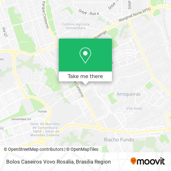 Bolos Caseiros Vovo Rosália map