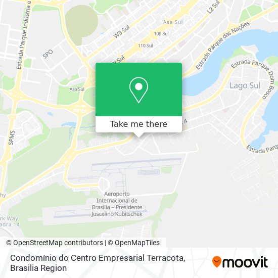 Condomínio do Centro Empresarial Terracota map