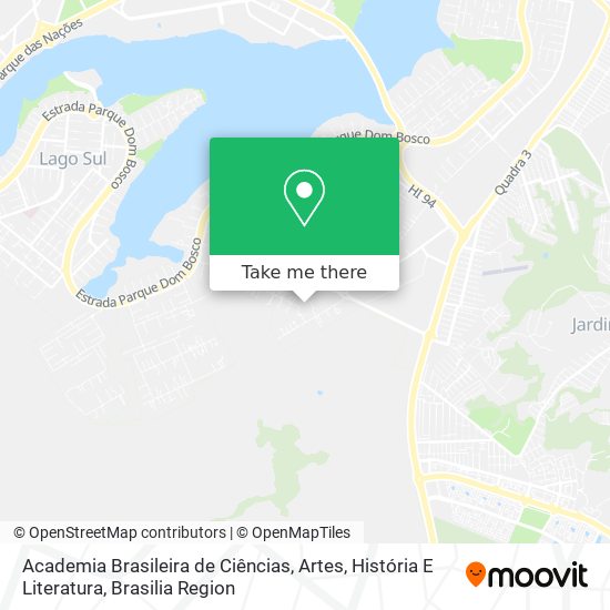 Academia Brasileira de Ciências, Artes, História E Literatura map