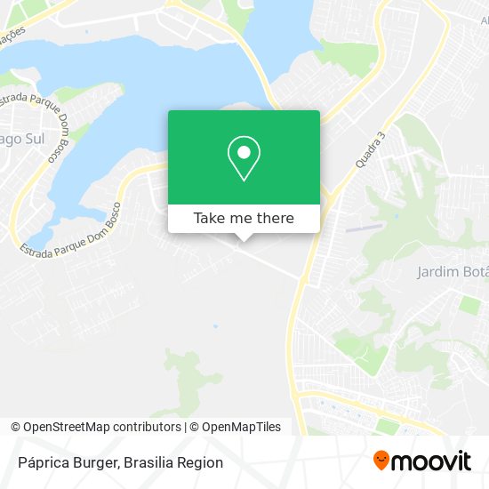 Páprica Burger map