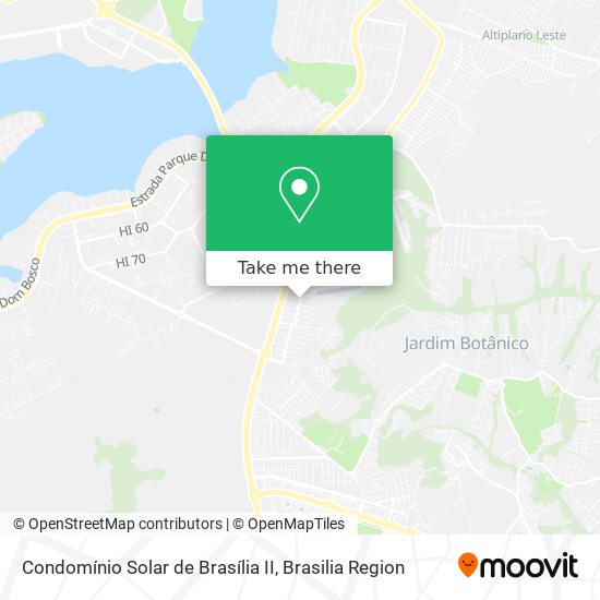 Condomínio Solar de Brasília II map