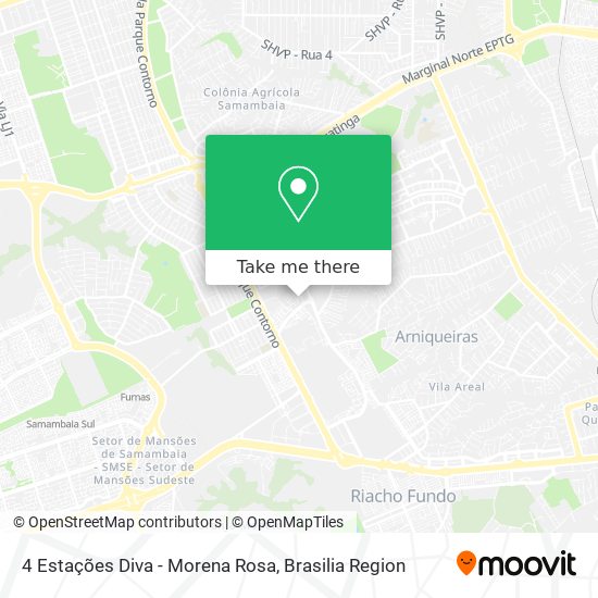 4 Estações Diva - Morena Rosa map