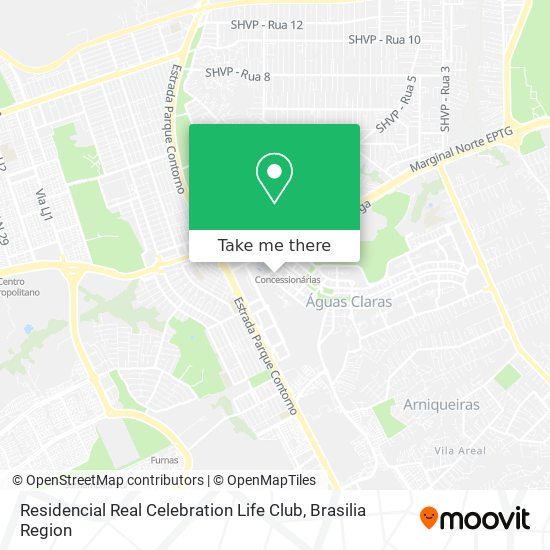 Residencial Real Celebration Life Club map