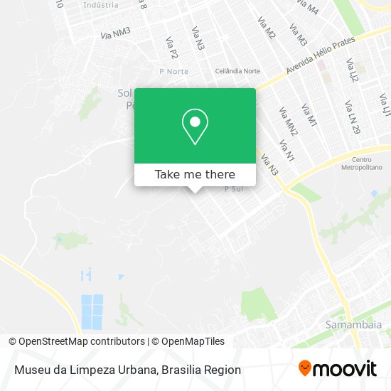 Museu da Limpeza Urbana map