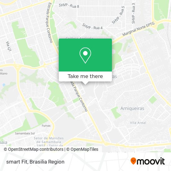 smart Fit map