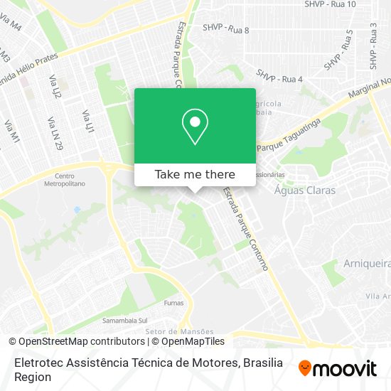 Eletrotec Assistência Técnica de Motores map