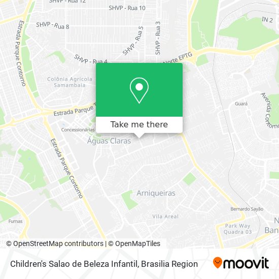 Children's Salao de Beleza Infantil map
