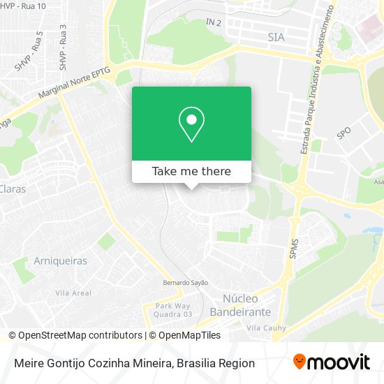 Meire Gontijo Cozinha Mineira map