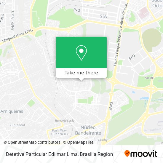Detetive Particular Edilmar Lima map