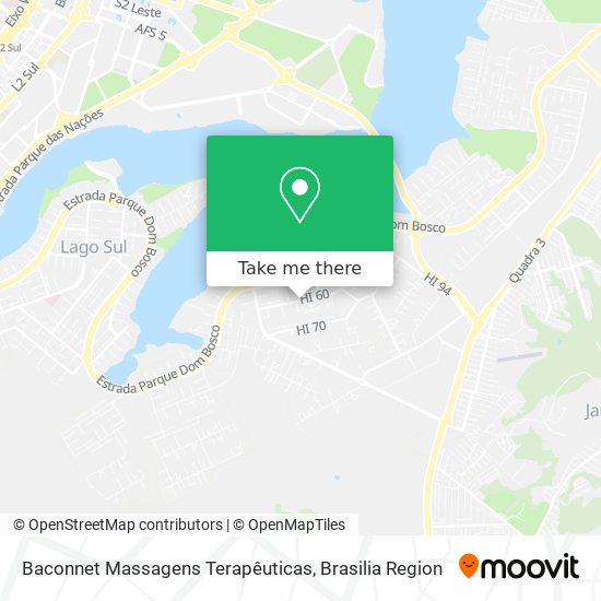 Baconnet Massagens Terapêuticas map