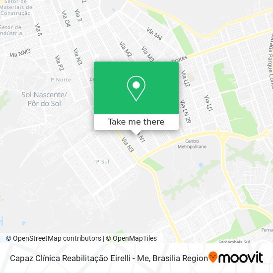 Capaz Clínica Reabilitação Eirelli - Me map