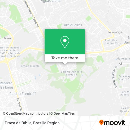 Praça da Bíblia map