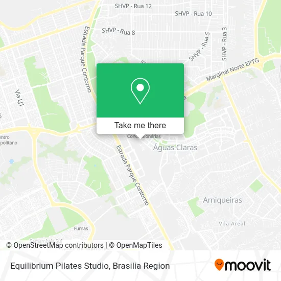 Equilibrium Pilates Studio map