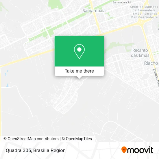 Quadra 305 map