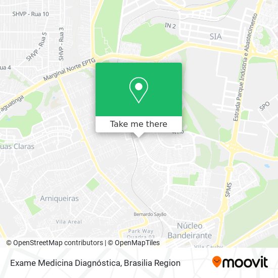Exame Medicina Diagnóstica map