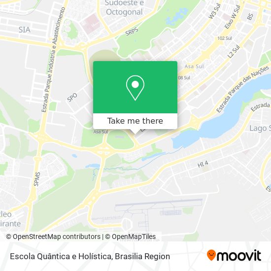 Escola Quântica e Holística map