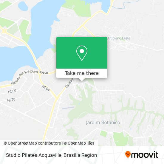 Studio Pilates Acquaville map