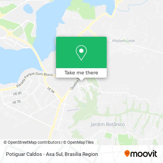 Potiguar Caldos - Asa Sul map