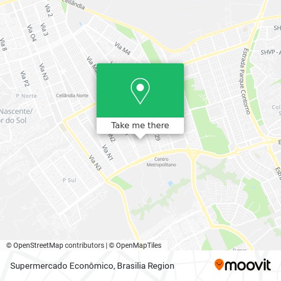 Mapa Supermercado Econômico