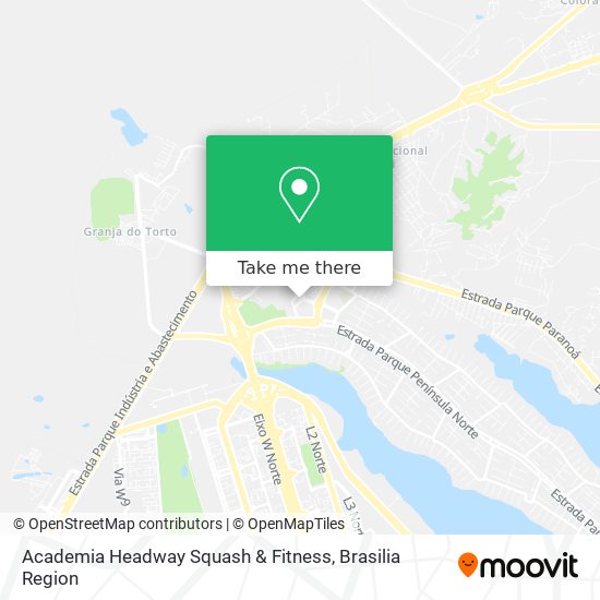 Academia Headway Squash & Fitness map