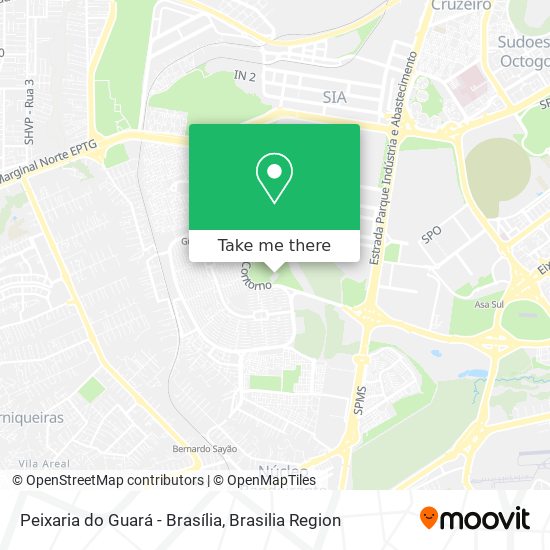 Peixaria do Guará - Brasília map
