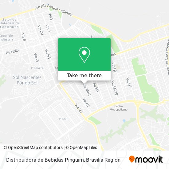 Distribuidora de Bebidas Pinguim map