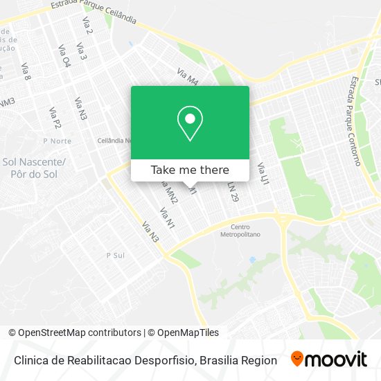 Clinica de Reabilitacao Desporfisio map