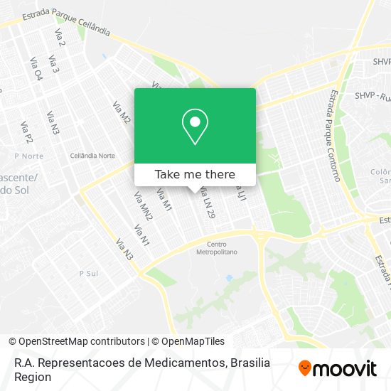 R.A. Representacoes de Medicamentos map