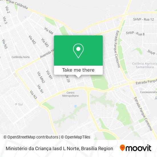 Ministério da Criança Iasd L Norte map