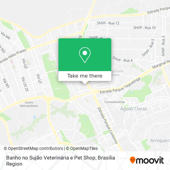 Banho no Sujão Veterinária e Pet Shop map