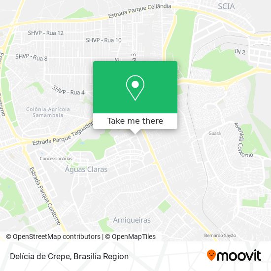 Delícia de Crepe map