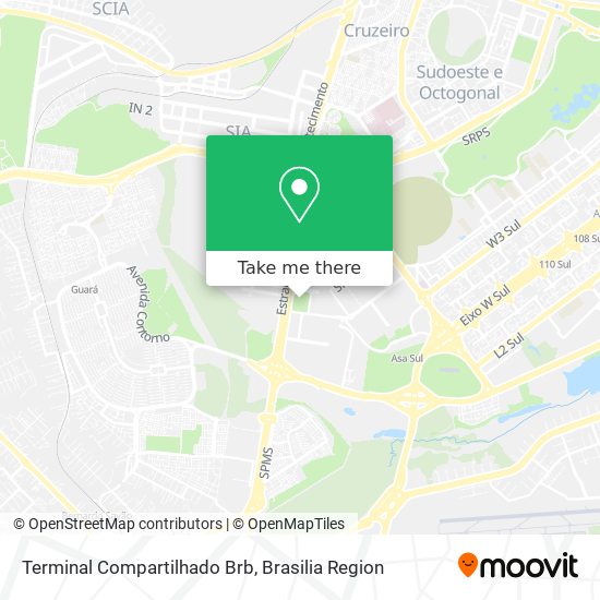 Terminal Compartilhado Brb map