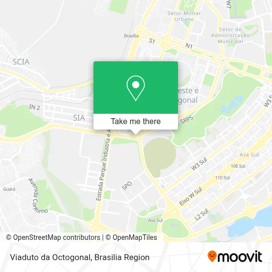 Viaduto da Octogonal map