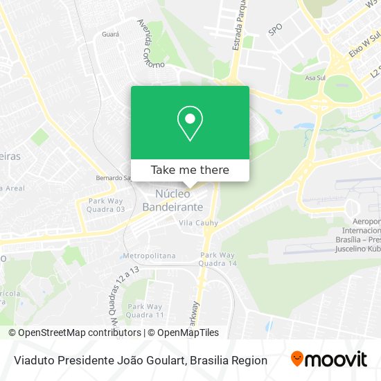 Viaduto Presidente João Goulart map