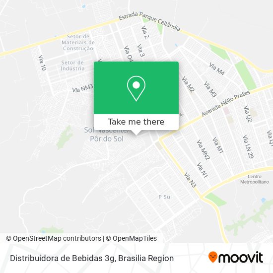 Distribuidora de Bebidas 3g map