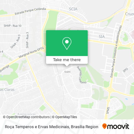 Roça Temperos e Ervas Medicinais map