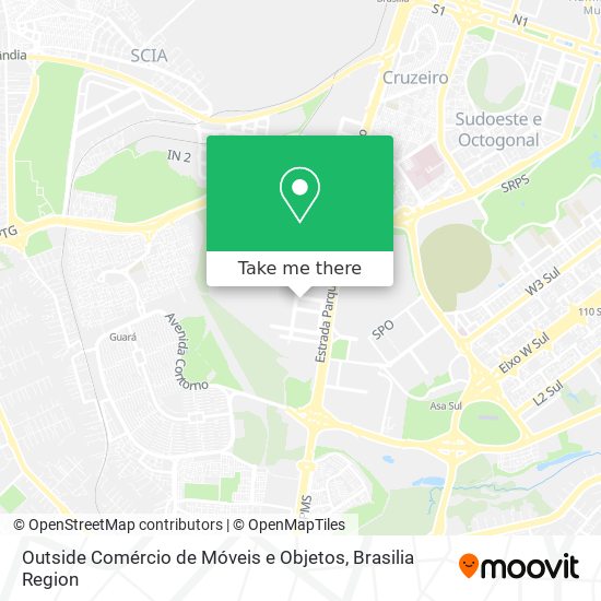 Outside Comércio de Móveis e Objetos map
