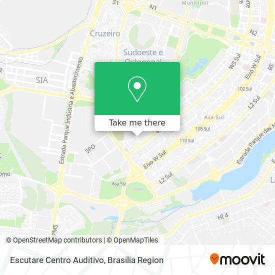 Escutare Centro Auditivo map