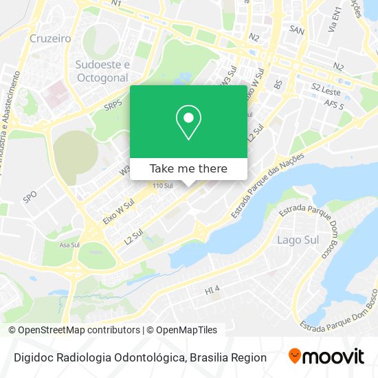 Mapa Digidoc Radiologia Odontológica