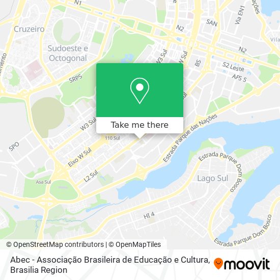 Abec - Associação Brasileira de Educação e Cultura map