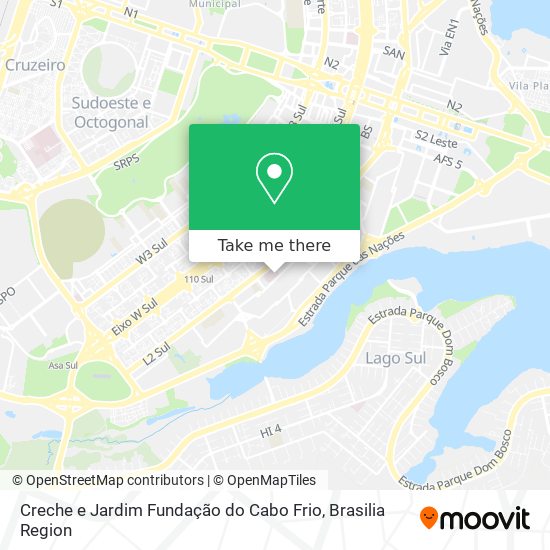 Creche e Jardim Fundação do Cabo Frio map