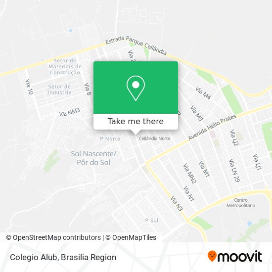 Colegio Alub map