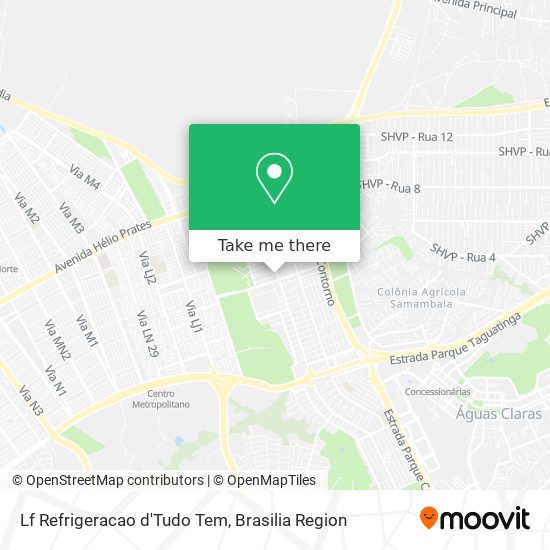 Lf Refrigeracao d'Tudo Tem map
