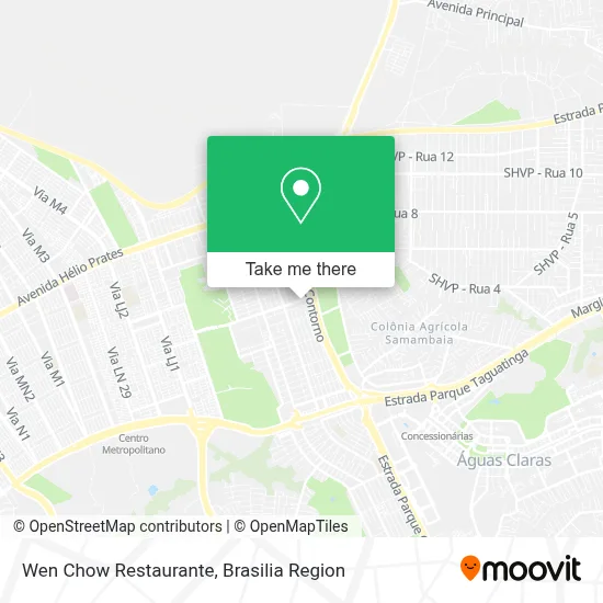 Wen Chow Restaurante map