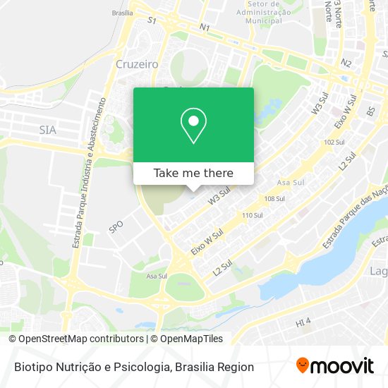 Biotipo Nutrição e Psicologia map