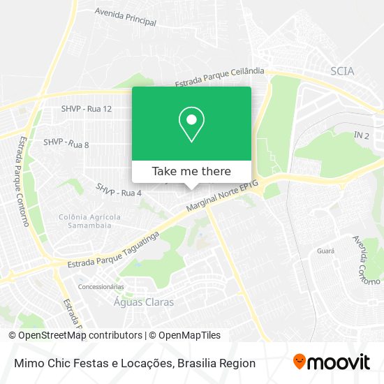 Mimo Chic Festas e Locações map